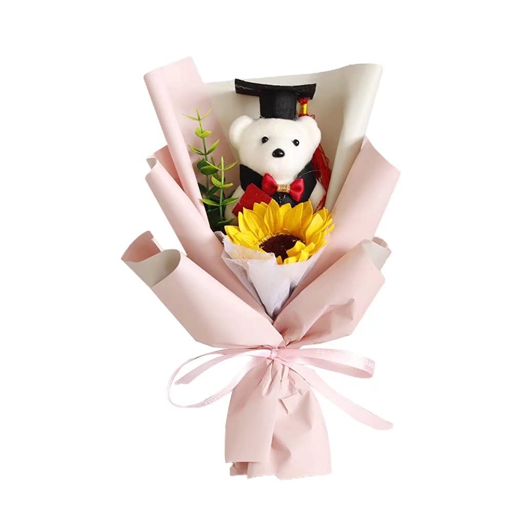 Amazon｜Joint Go ソープフラワー 花束 向日葵 ブーケ お花 ギフト